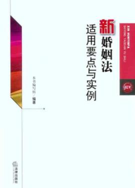 新婚姻法适用要点与实例：根据婚姻法司法解释三最新编写 免运费