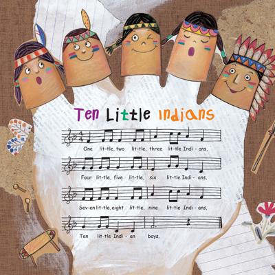 onelittlefinger儿歌谱子