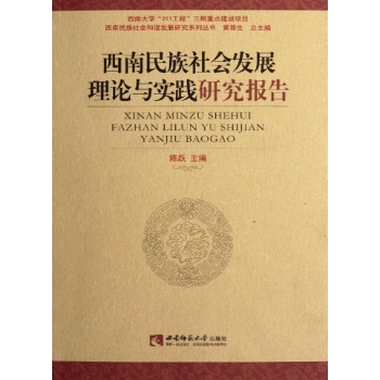 西南民族社会发展理论与实践研究报告/西南民族社会和谐发展研究系列丛书 