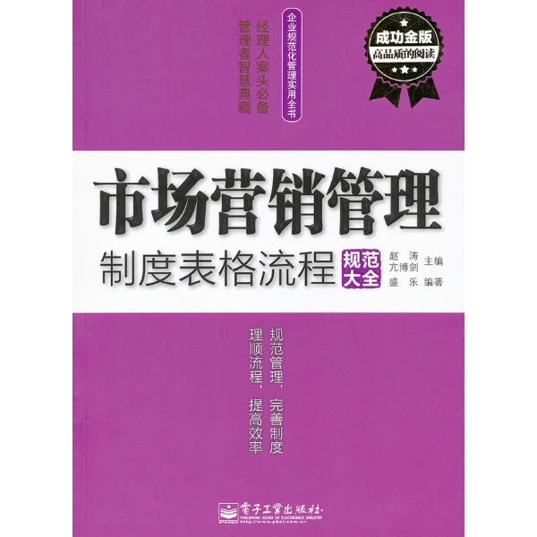 市场营销管理制度表格流程规范大全-赵涛