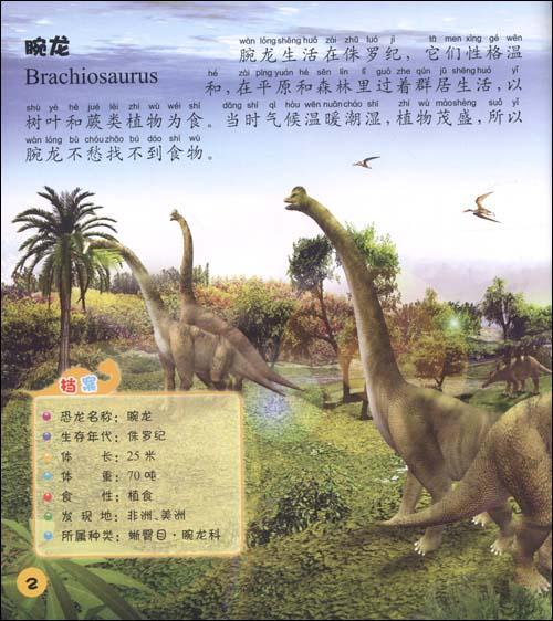 《最庞大最矮小的恐龙(注音版)》主要讲述了最庞大的恐龙腕龙,梁龙