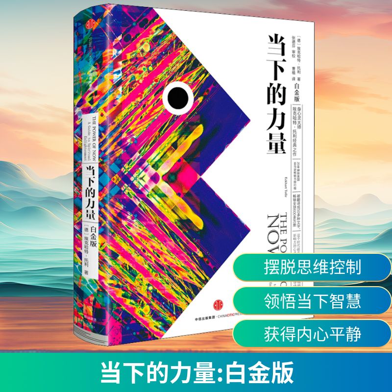 【6.5折】豆瓣8.5分当下的力量 白金版  张德芬导读 告别精神内耗焦虑
