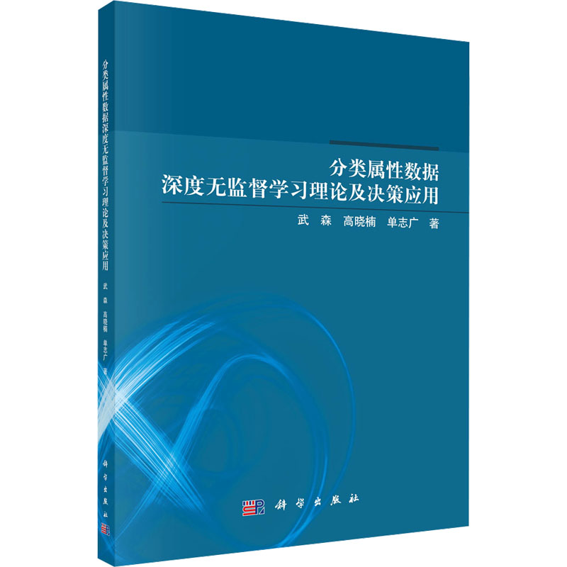  分类属性数据深度无监督学习理论及决策应用 