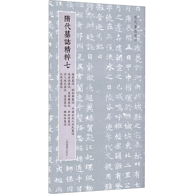  隋代墓志精粹七 杨景墓志 刘令华墓志 平梁公夫人王氏墓志 高善德墓志 皇甫颢墓志 李世洛墓志 宫人赵氏墓志 袁亮墓志 独孤俭墓志 元保宜墓志 