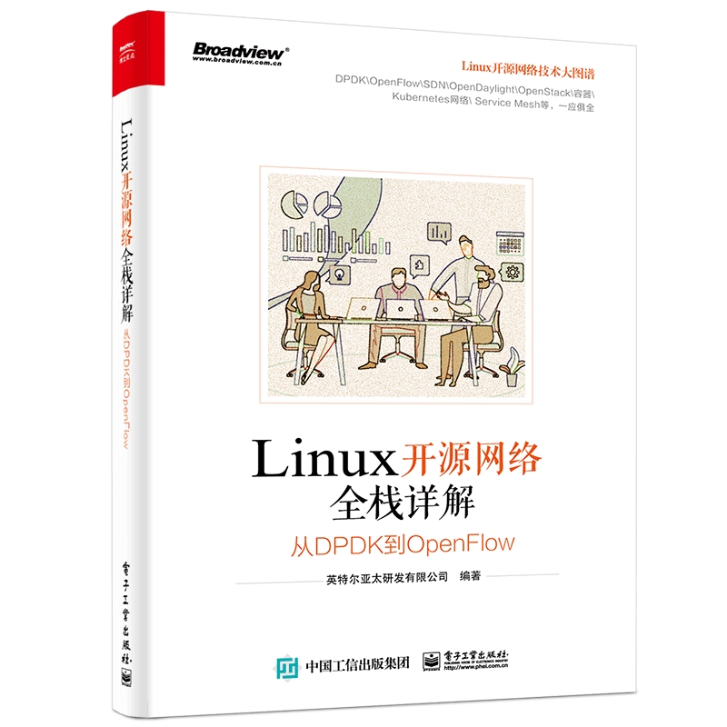  Linux开源网络全栈详解:从DPDK到OpenFlow DPDK/OpenFlow/SDN/OpenDaylight/OpenStack/容器/Kubernetes网络/ Service Mesh等，多方位深层次，Linux开源网络技术大图谱 