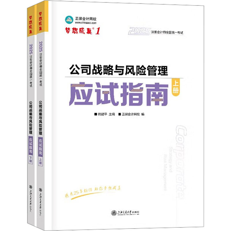  公司战略与风险管理应试指南 2025(全2册) 