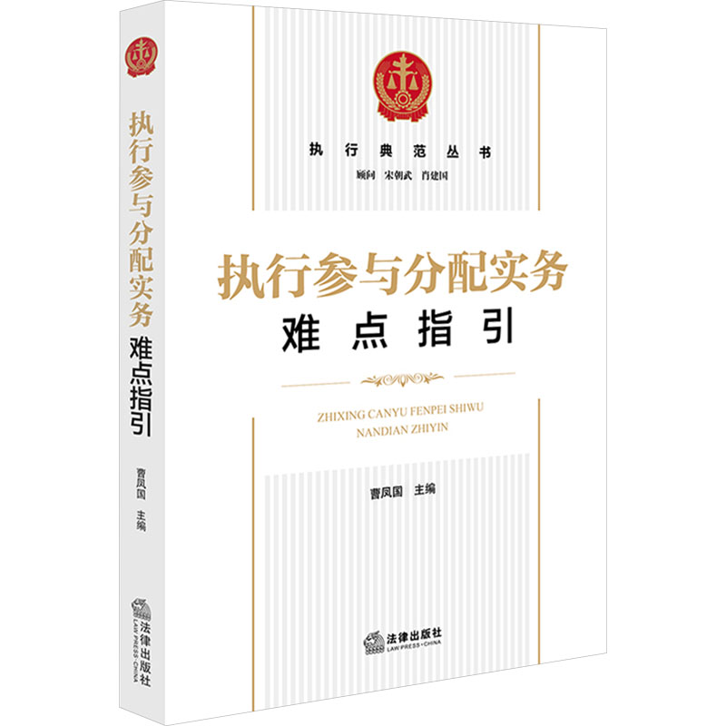  执行参与分配实务难点指引 