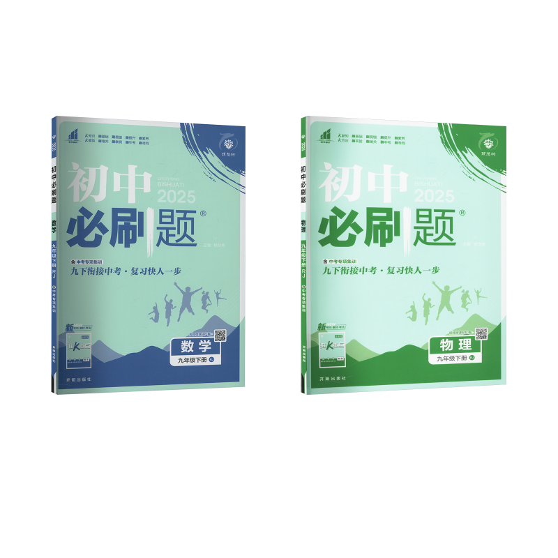  初中必刷题 物理+数学 九年级下册 RJ 2025 
