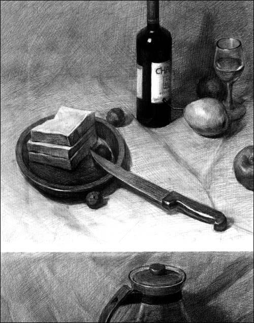 点实成金系列丛书现实与素描静物之间