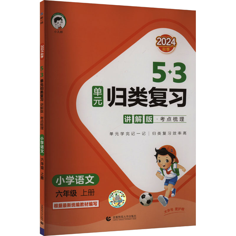  5·3单元归类复习 考点梳理 小学语文 六年级 上册 讲解版 2024 