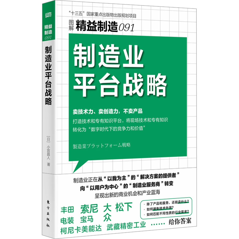  制造业平台战略 