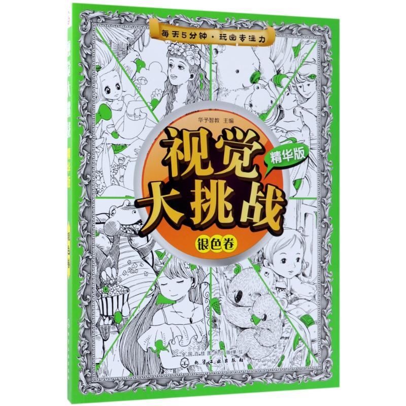  视觉大挑战(银色卷)(精华版) 图画捉迷藏，益智找图游戏；观察力、记忆力、想象力、思维力、创造力训练鹰，近2500项找图任务 