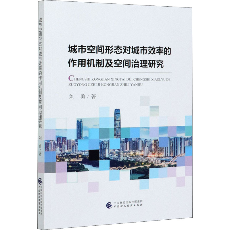  城市空间形态对城市效率的作用机制及空间治理研究 