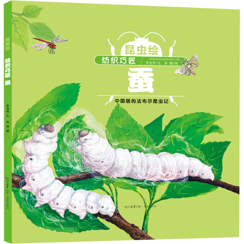  昆虫绘•纺织巧匠 蚕 